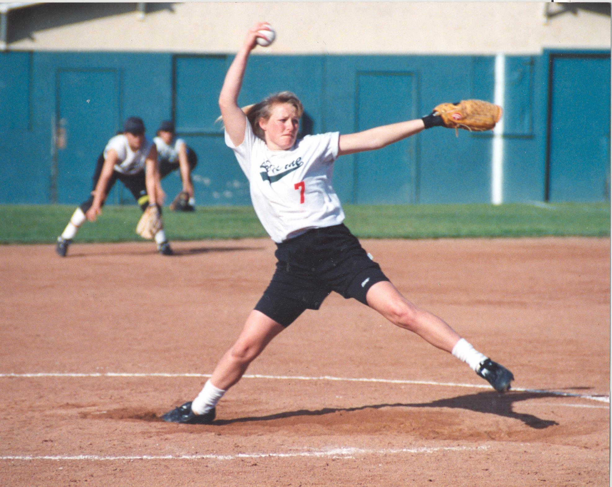Softball standout Stacey Mays was named Division III Player of the Year in 1993