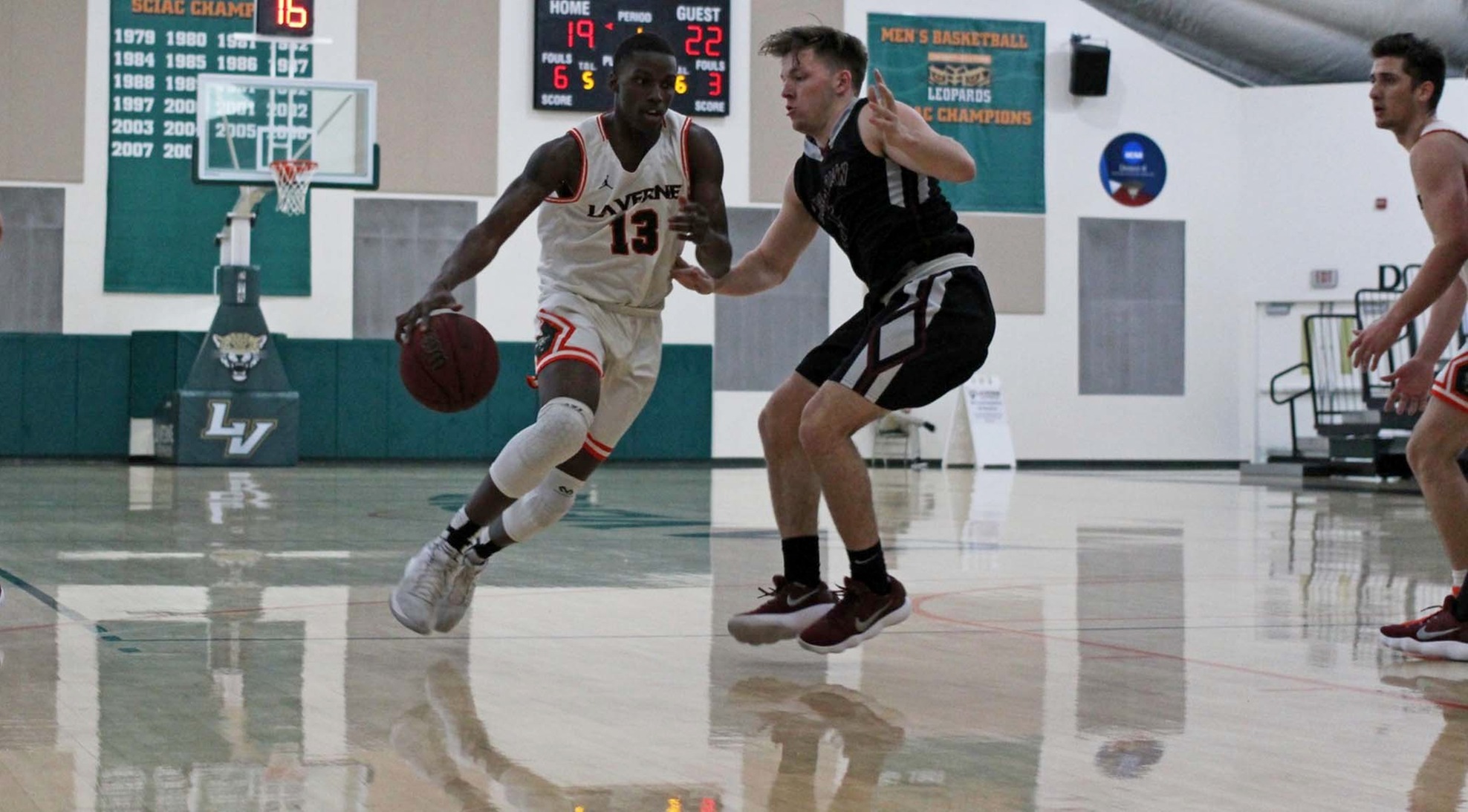Leopards fall at Rains Center