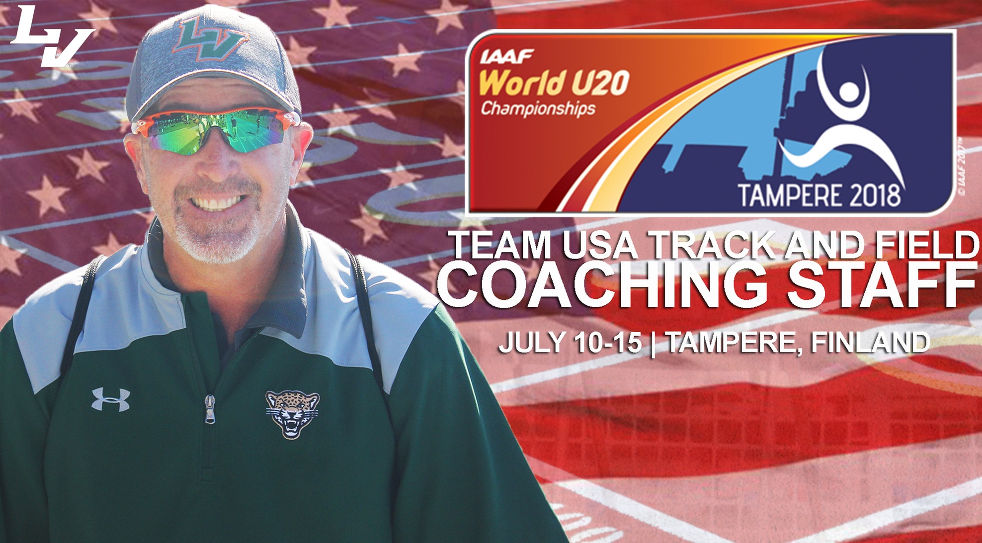 Reid Named to USATF coaching staff for IAAF U20 Championships