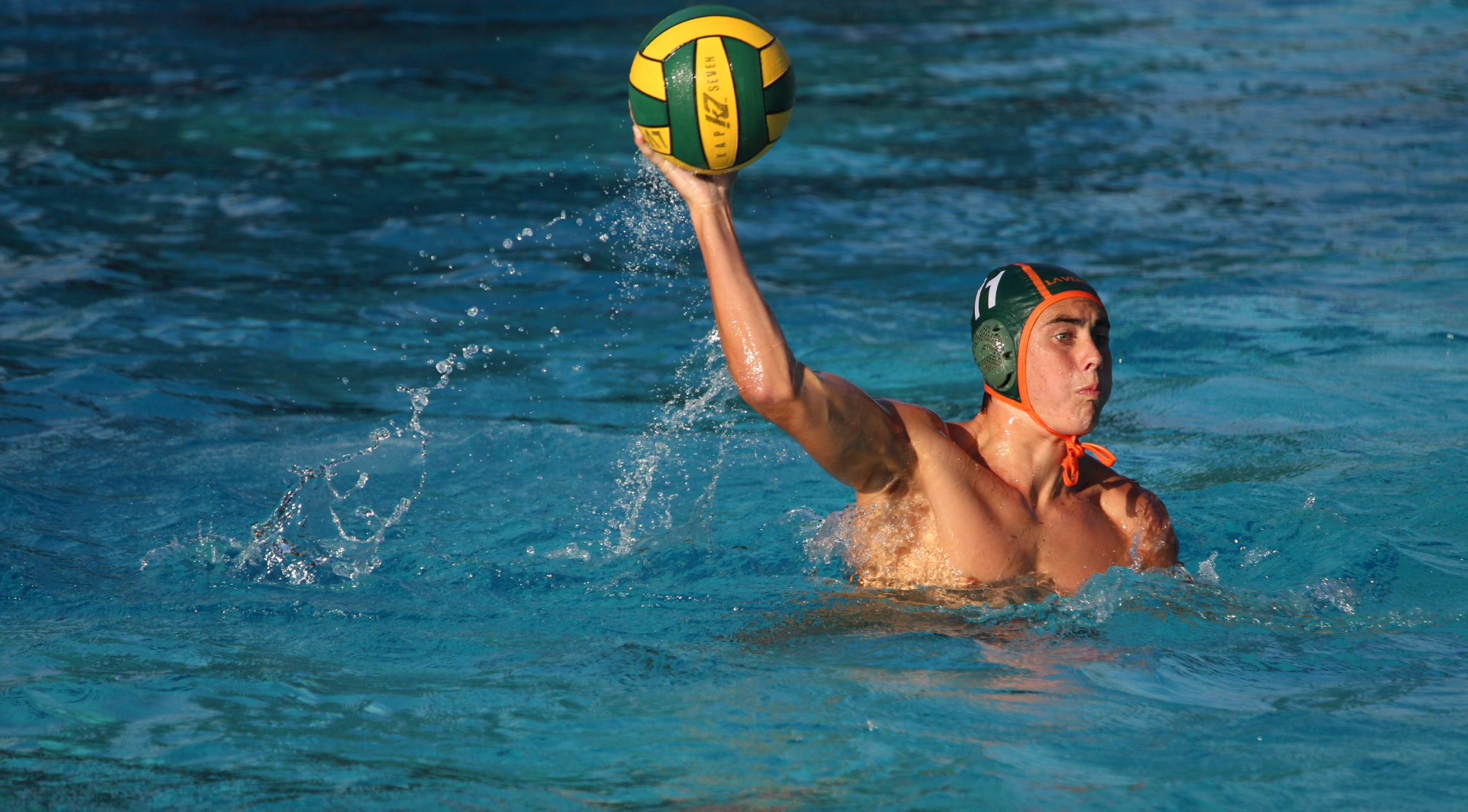 Men's Water Polo battles with Redlands