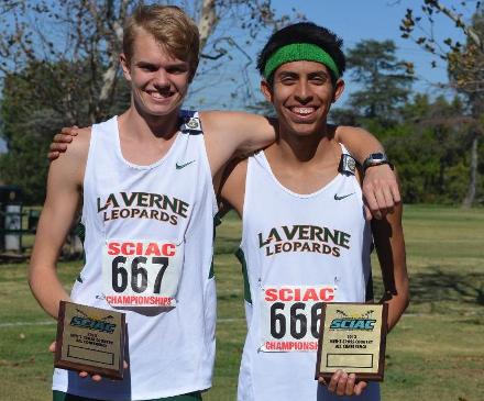 Two all-league selections for Leos at men's cross country championships