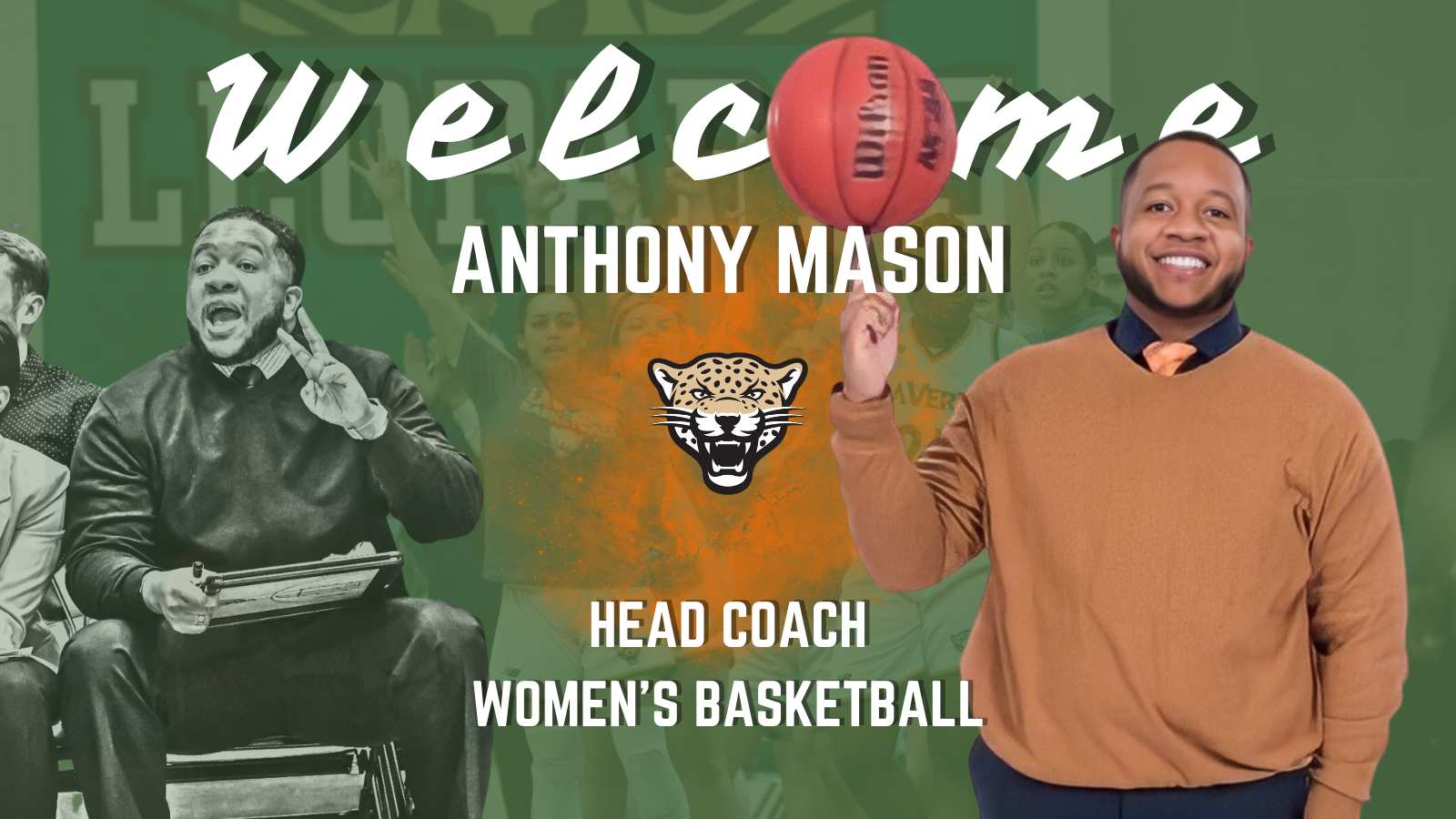 Leopards Welcome Anthony Mason as Women's Basketball Coach