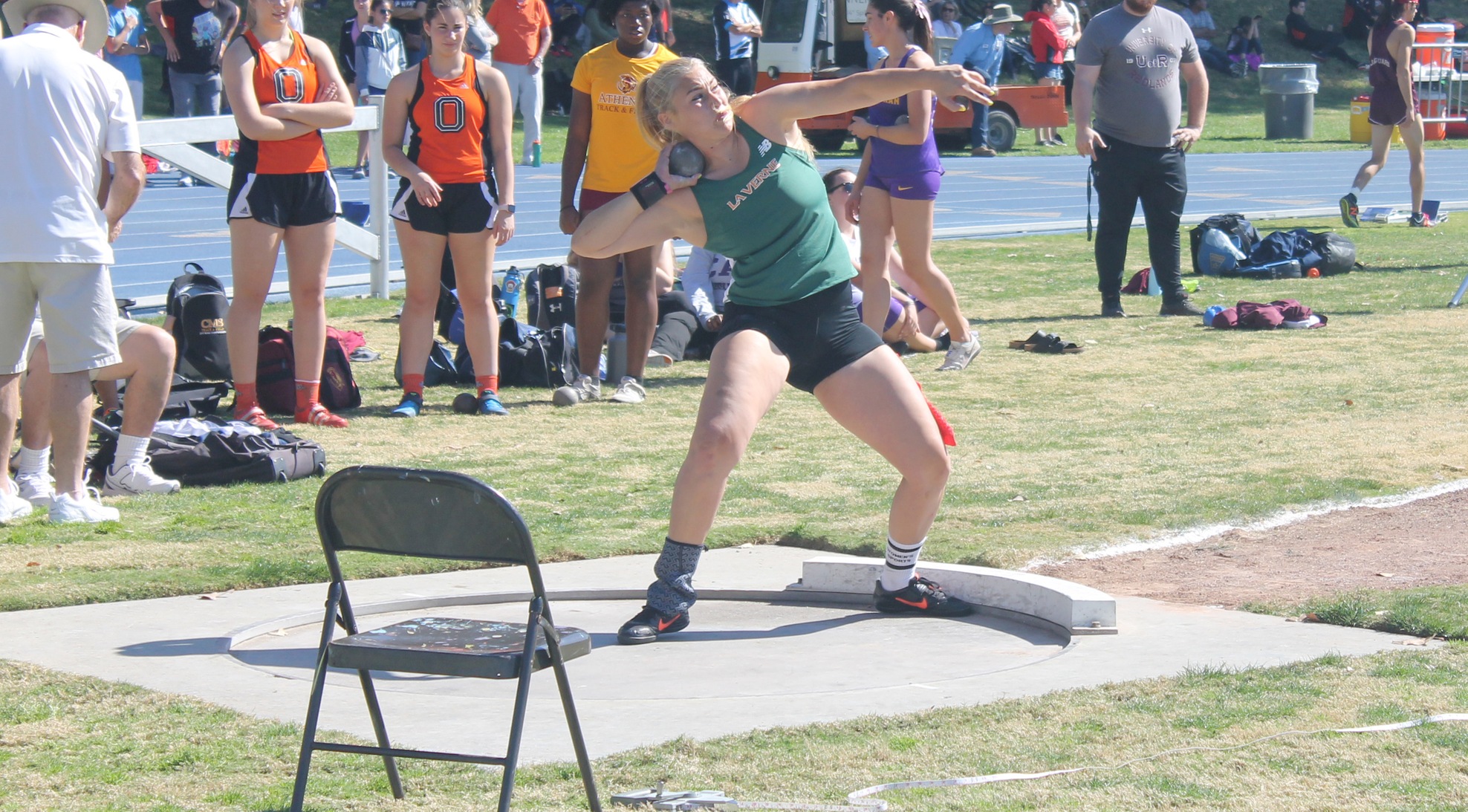 Leopards compete at Oxy