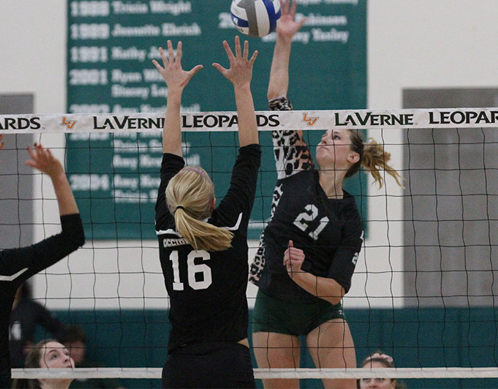 No. 18 Volleyball fends off Occidental