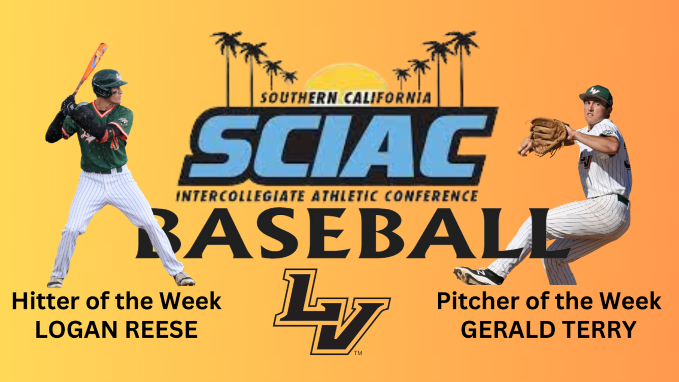Terry and Reese Sweep Baseball SCIAC Athlete of the Week Awards