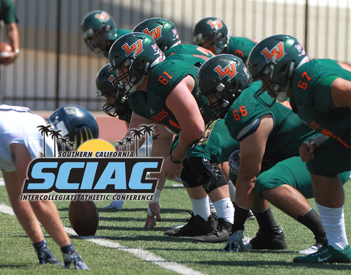 Offensive Line named SCIAC Male Athlete of the Week