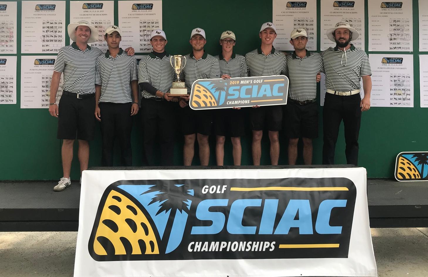 Men's Golf wins SCIAC Championship