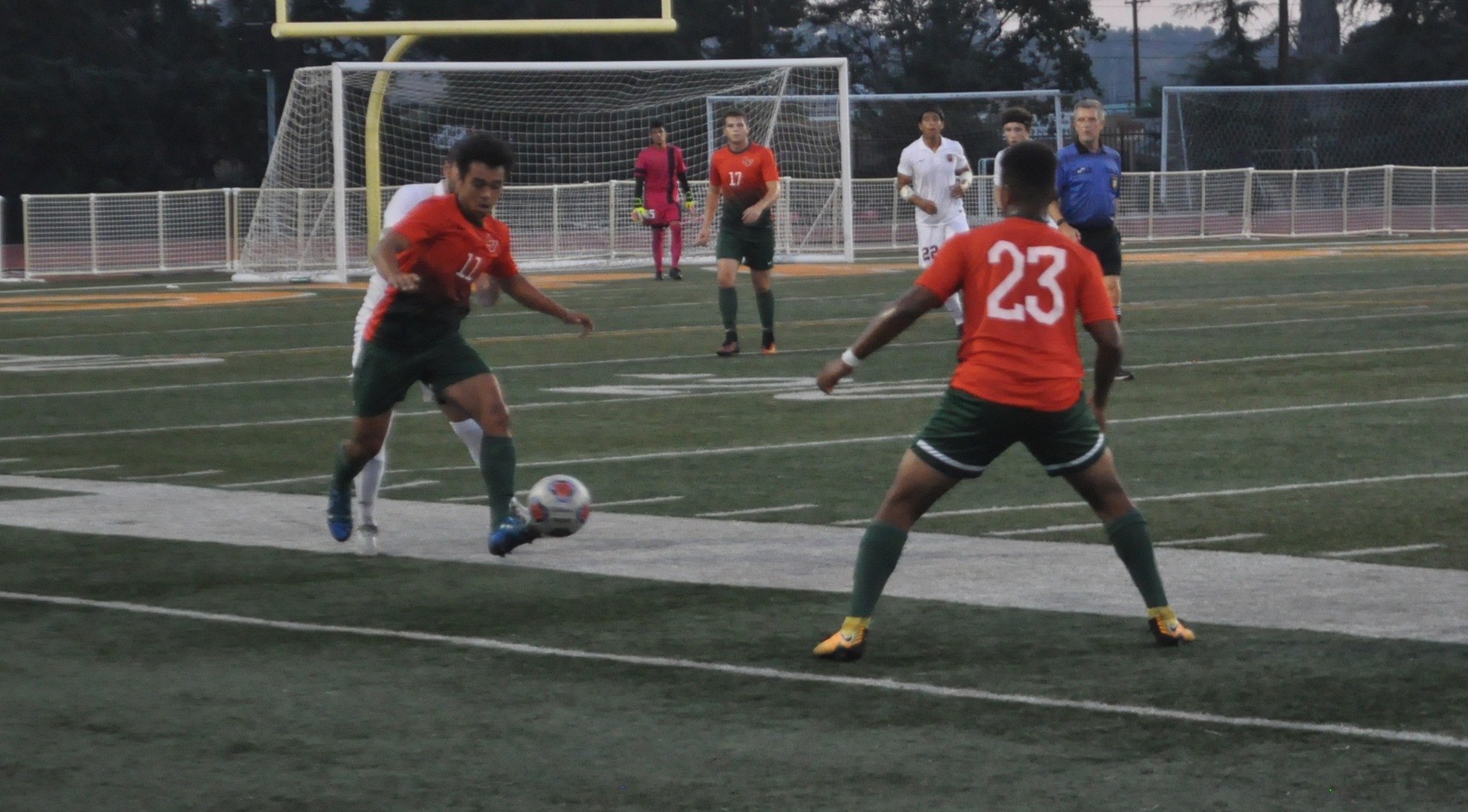 Men's Soccer surges late in win over Willamette