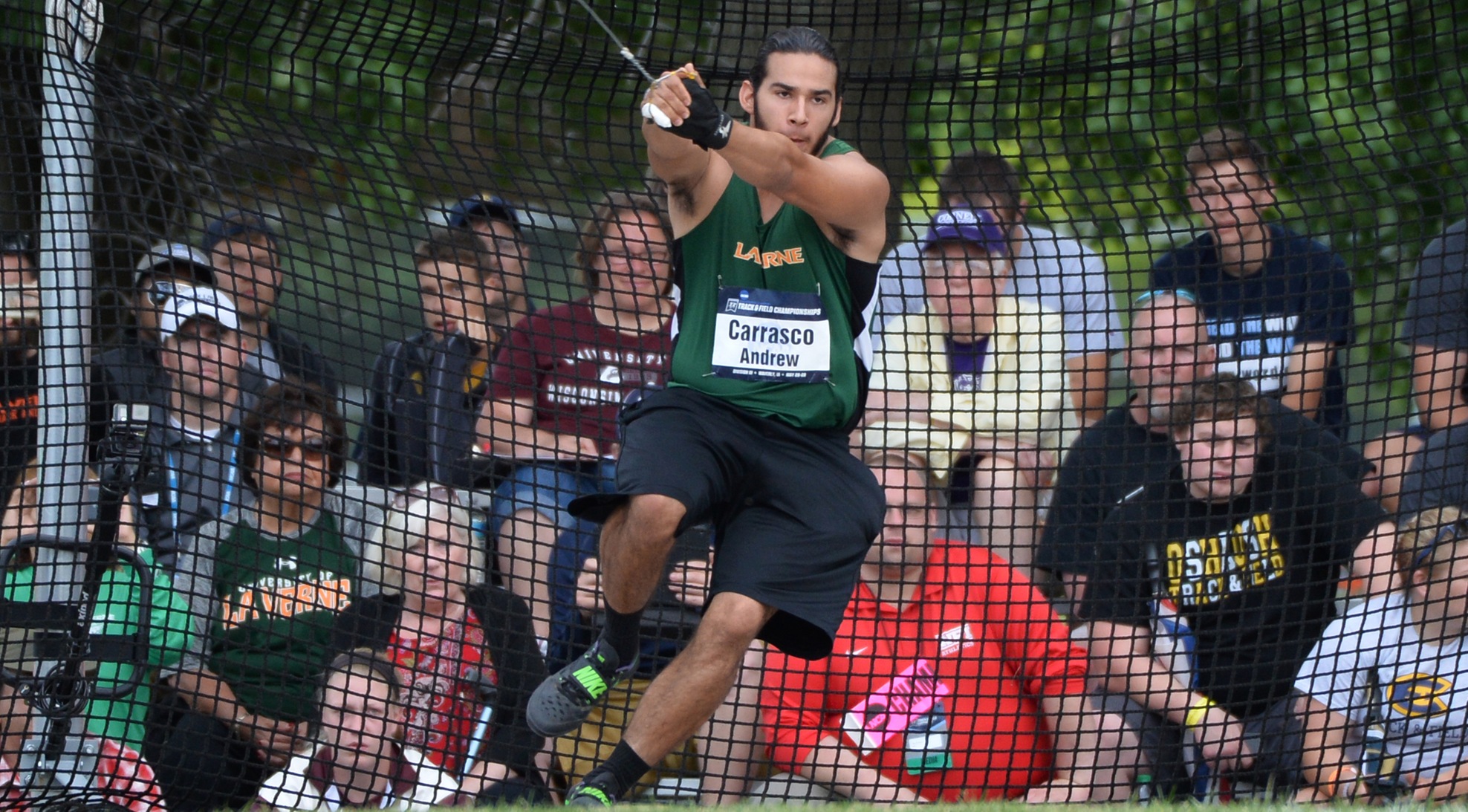 Carrasco wins Hammer at Rossi Relays