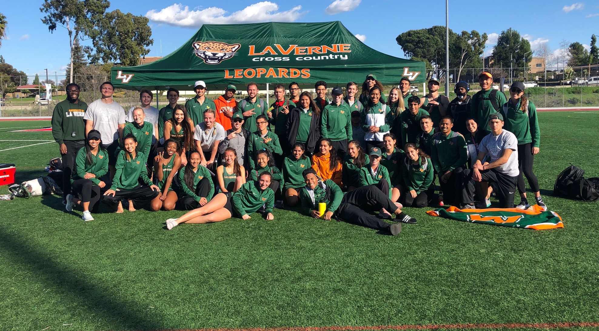 Men's Track and Field competes at DII Biola