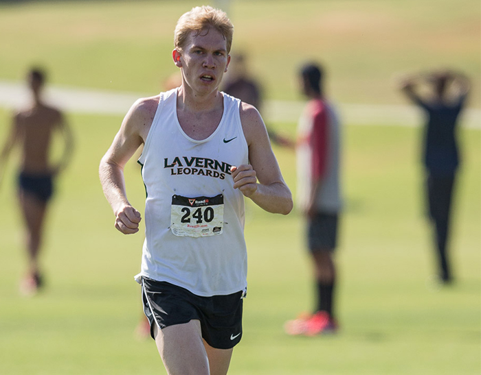 Long leads Men's Cross Country at SCIAC Championships