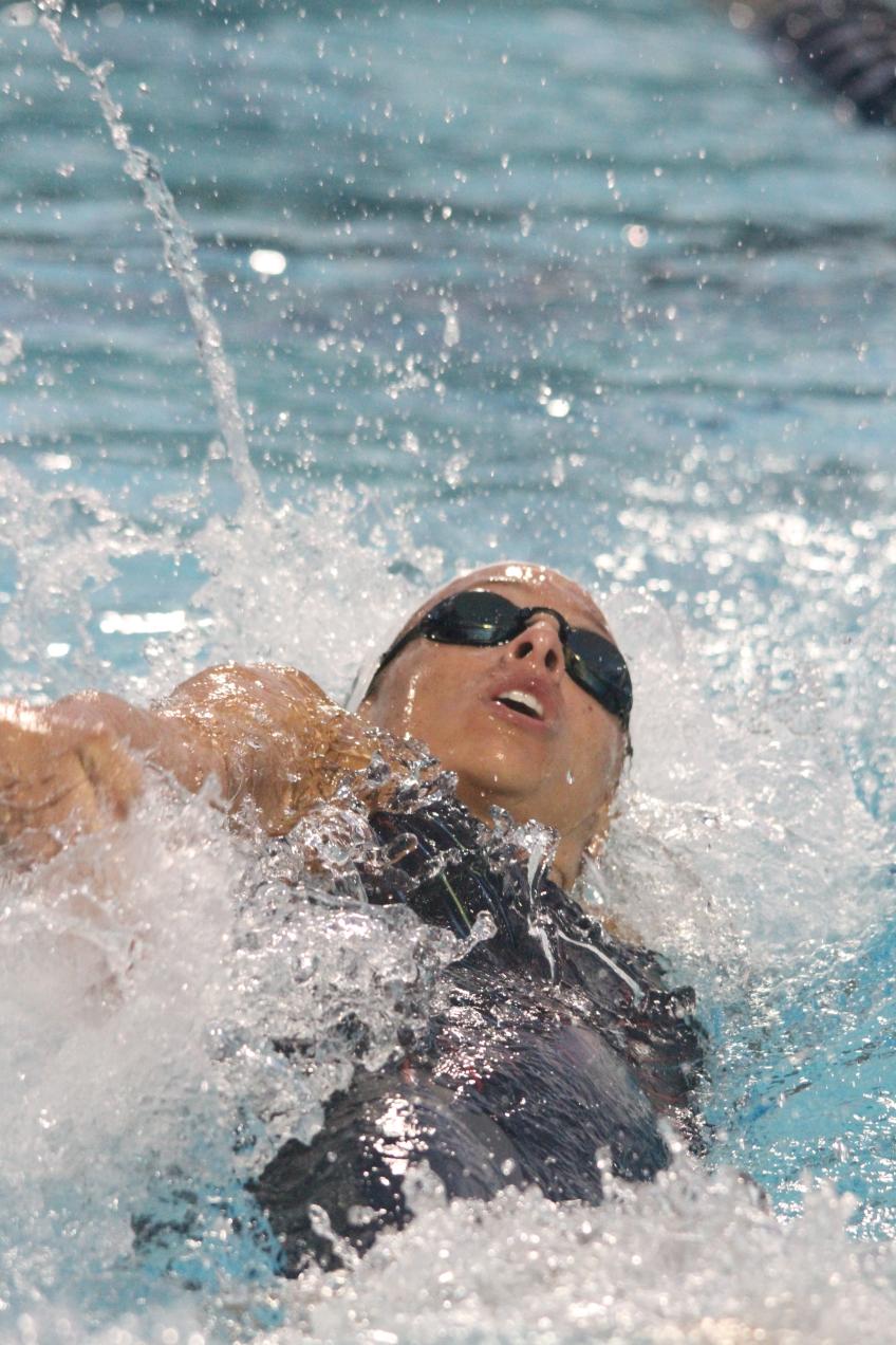 Lovrensky Claims 100 Back Crown At SCIAC Championships