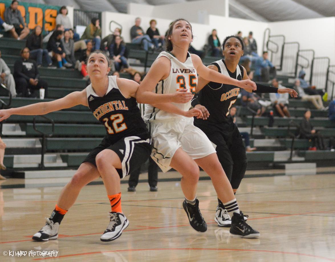 Myers takes over late, Women's Basketball tops Occidental
