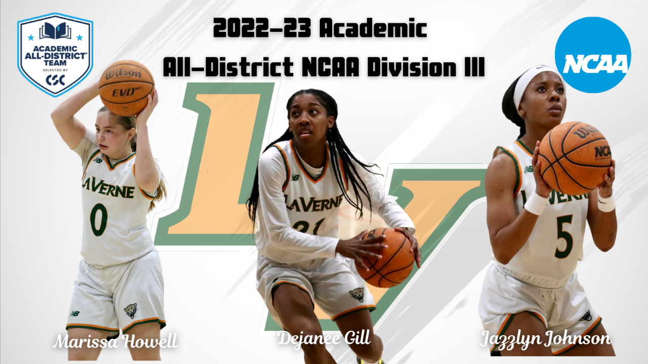 Dejanee Gill, Marissa Howell And Jazzlyn Johnson Named To The 2022-23 CSC Academic All-District Academic All America Team