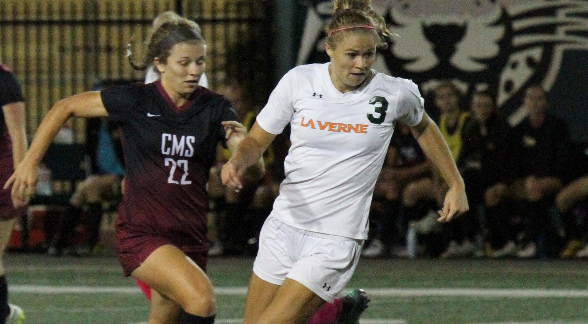Women's Soccer falls to Claremont-Mudd-Scripps, 2-0