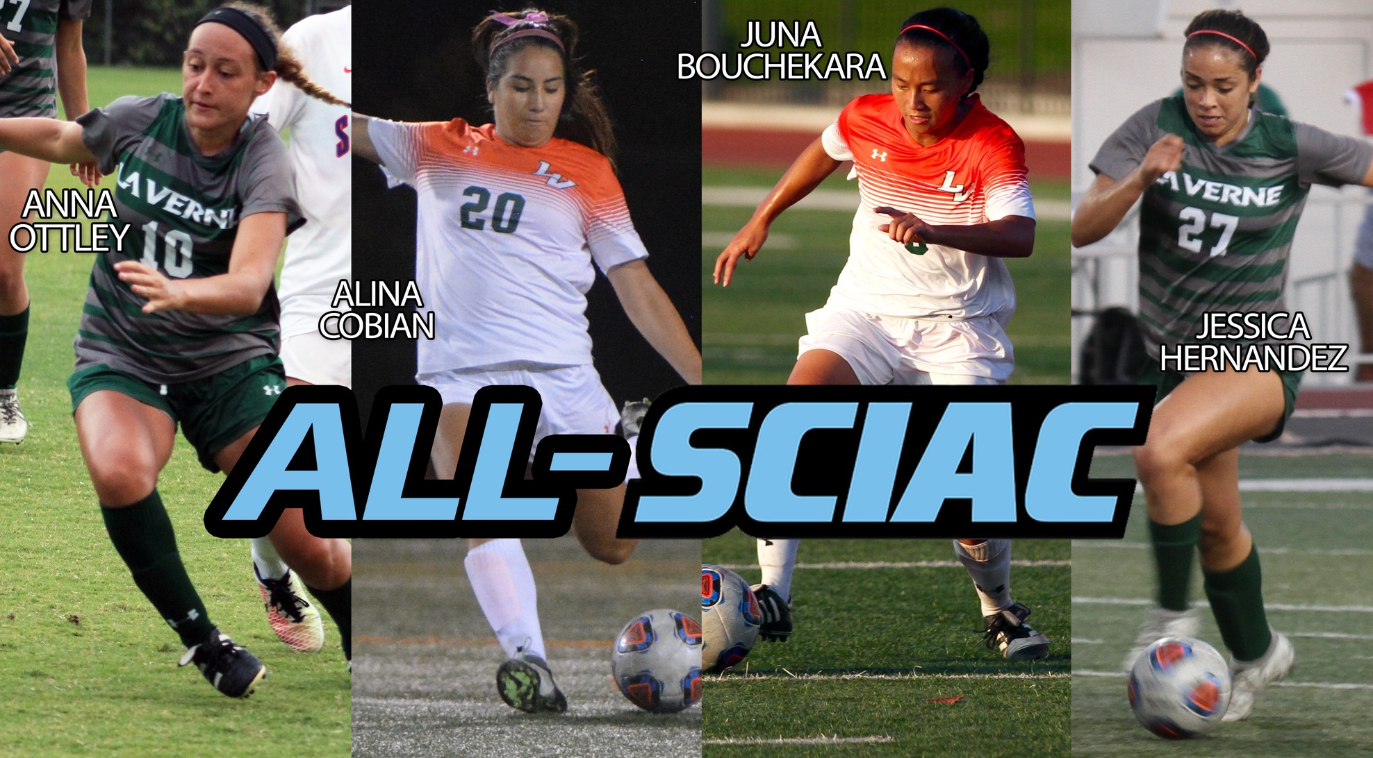 Four Leopards Named All-SCIAC
