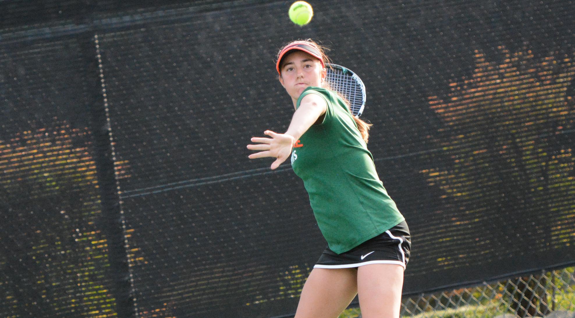 Tennis falls to Washington College, 8-1