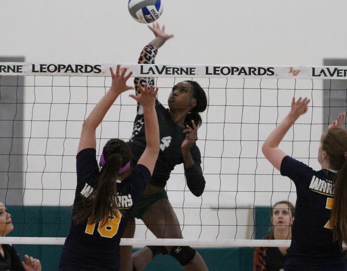 Volleyball rolls Life Pacific in opener