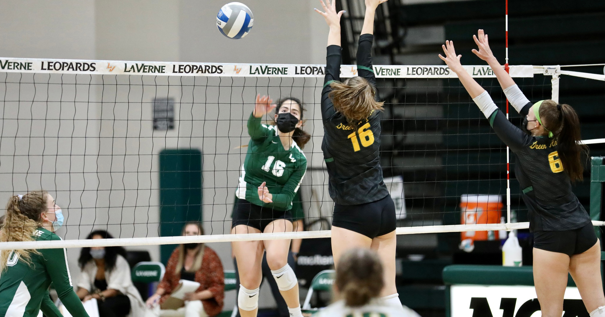 Volleyball Edged in 5 by Oxy