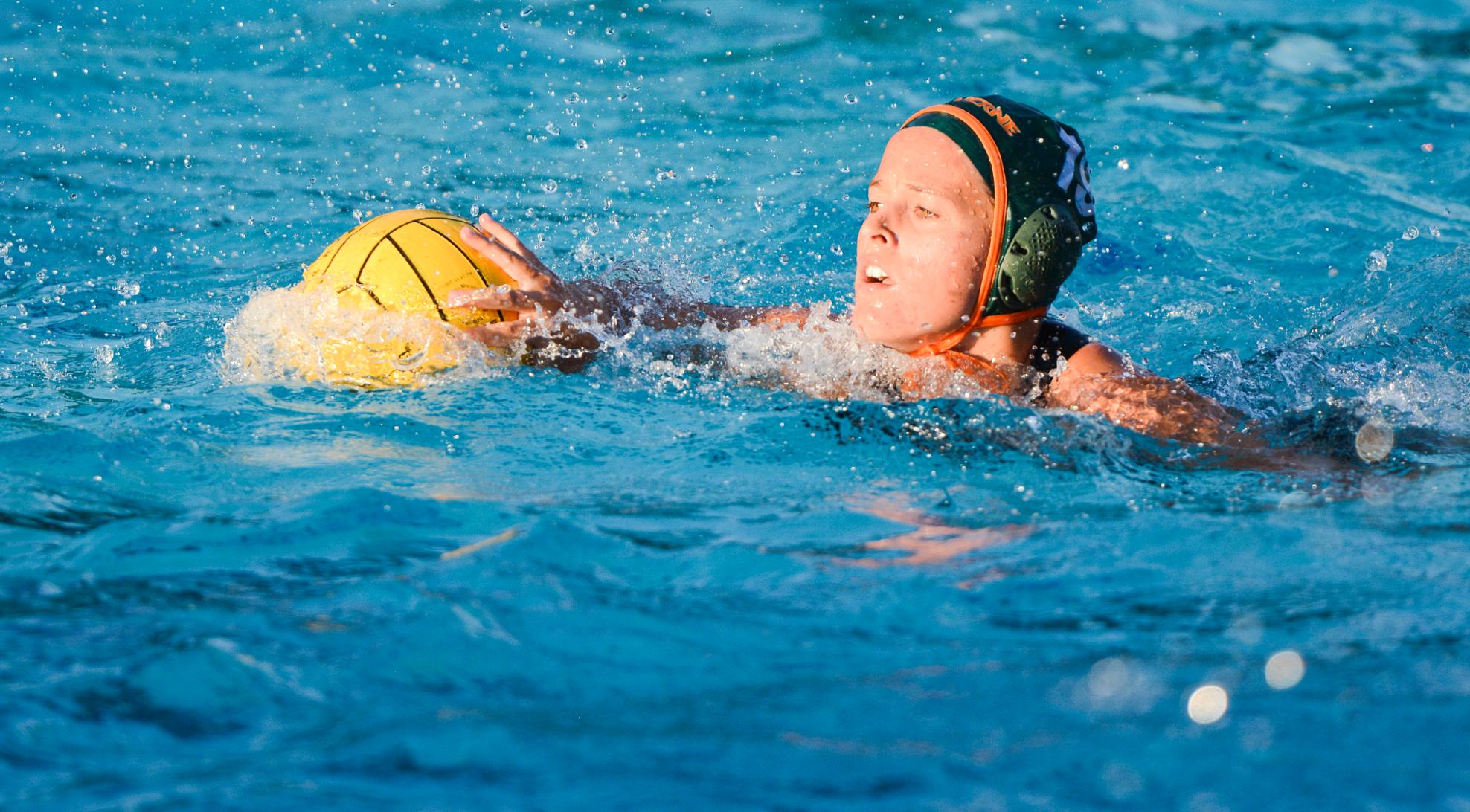 Women's Water Polo dominates Siena, 15-2