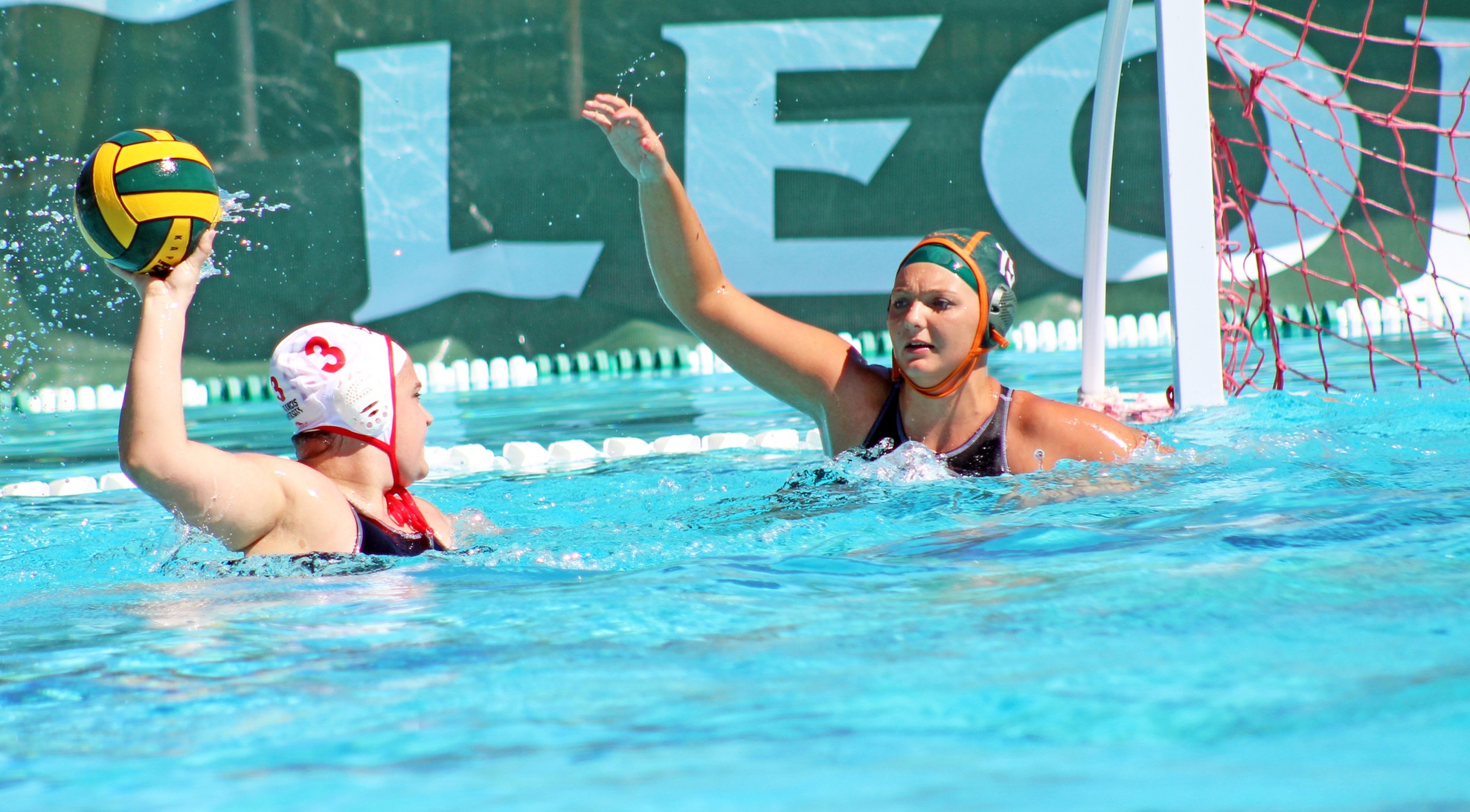 Water Polo edged by Red Flash